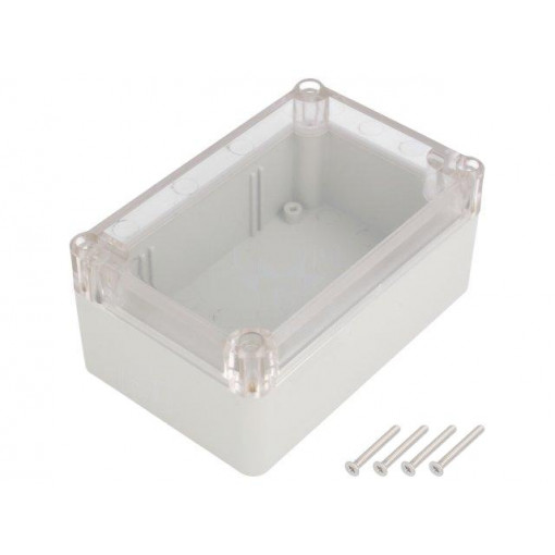 Z57JPH TM ABS; Enclosure: multipurpose; X: 78mm; Y: 118mm; Z: 54mm; ABS; grey; gasket; KRADEX