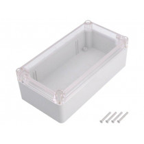 Z58JPH TM ABS; Enclosure: multipurpose; X: 82mm; Y: 158mm; Z: 54mm; ABS; grey; gasket; KRADEX