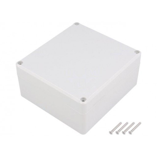 Z59JH TM ABS; Enclosure: multipurpose; X: 115mm; Y: 125mm; Z: 58mm; ABS; grey; IP65; KRADEX