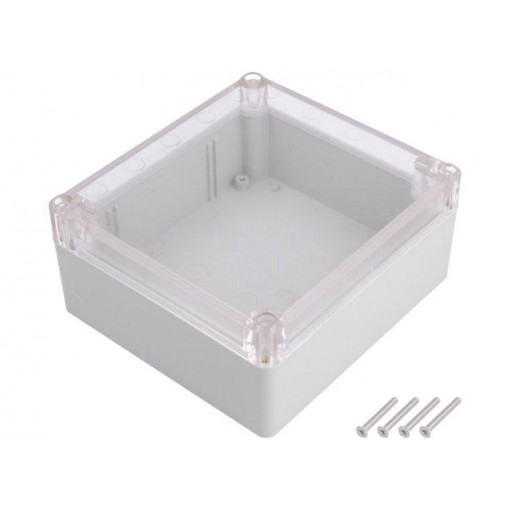 Z59JPH TM ABS; Enclosure: multipurpose; X: 115mm; Y: 125mm; Z: 58mm; ABS; grey; IP65; KRADEX