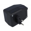 Z64 ABS; Enclosure: for power supplies; X: 65mm; Y: 89mm; Z: 56mm; ABS; black; KRADEX