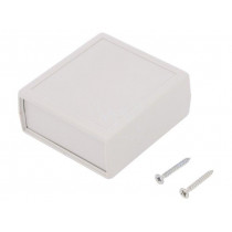 Z67J ABS; Enclosure: with panel; X: 62mm; Y: 69mm; Z: 30mm; ABS; grey; KRADEX