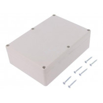 Z74J ABS; Enclosure: multipurpose; X: 126mm; Y: 176mm; Z: 57mm; ABS; grey; KRADEX