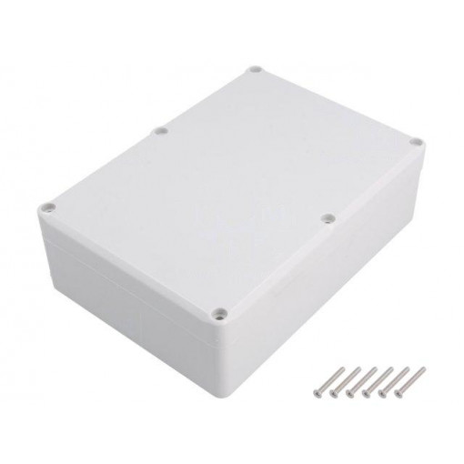 Z74JH TM ABS; Enclosure: multipurpose; X: 126mm; Y: 176mm; Z: 55mm; ABS; grey; IP65; KRADEX