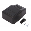 Z92 ABS; Enclosure: for power supplies; X: 60mm; Y: 85mm; Z: 32mm; ABS; black; KRADEX