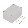 Z96JH TM ABS; Enclosure: multipurpose; X: 50mm; Y: 70mm; Z: 36mm; ABS; grey; gasket; KRADEX