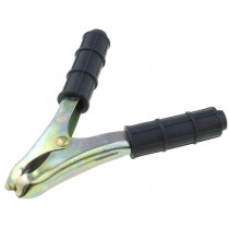 ; Crocodile clip; 200A; Grip capac: max.25mm; Overall len: 110mm; 