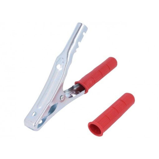 ; Crocodile clip; 200A; Grip capac: max.35mm; Overall len: 190mm; ; Crocodile clip; 200A; Grip capac: max.35mm; Overall len: 190mm;