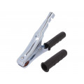 ; Crocodile clip; 400A; Grip capac: max.50mm; Overall len: 220mm; 