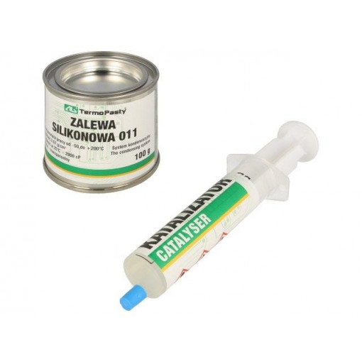 ART.AGT-219; Silicone encapsulating compound; transparent; 108g; -50÷200°C; AG TERMOPASTY ART.AGT-219; Silicone encapsulating compound; transparent; 108g; -50÷200°C; AG TERMOPASTY