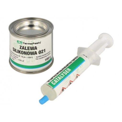 ART.AGT-220; Silicone encapsulating compound; white; 110g; -50÷200°C; 20kV/mm; AG TERMOPASTY ART.AGT-220; Silicone encapsulating compound; white; 110g; -50÷200°C; 20kV/mm; AG TERMOPASTY