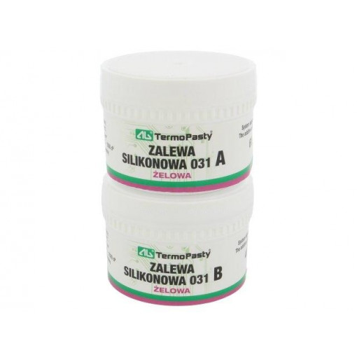 ART.AGT-222; Silicone encapsulating compound; transparent; 100g; -55÷200°C; AG TERMOPASTY