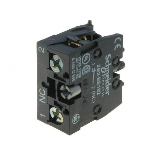 ZB2BE102; Contact block; 22mm; Harmony XB4; -25÷70°C; for ZBE50* contacts; SCHNEIDER ELECTRIC