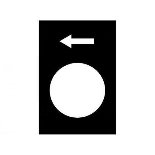 ZB2BY2904; Label; Application: control station; SCHNEIDER ELECTRIC