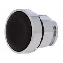 ZB4BA2; Switch: push-button; Stabl.pos: 1; 22mm; black; Illumin: none; IP66; SCHNEIDER ELECTRIC