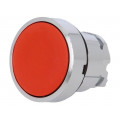 ZB4BA4; Switch: push-button; Stabl.pos: 1; 22mm; red; Illumin: none; IP66; SCHNEIDER ELECTRIC