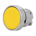ZB4BA5; Switch: push-button; Stabl.pos: 1; 22mm; yellow; Illumin: none; IP66; SCHNEIDER ELECTRIC