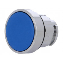 ZB4BA6; Switch: push-button; Stabl.pos: 1; 22mm; blue; Illumin: none; IP66; SCHNEIDER ELECTRIC