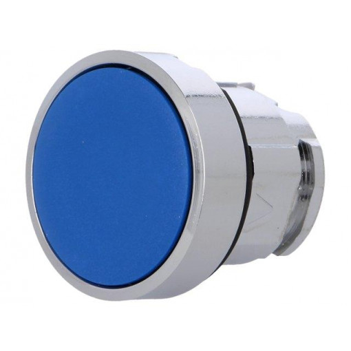 ZB4BA6; Switch: push-button; Stabl.pos: 1; 22mm; blue; Illumin: none; IP66; SCHNEIDER ELECTRIC