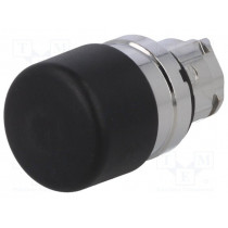 ZB4BC24; Switch: push-button; Stabl.pos: 1; 22mm; black; Illumin: none; IP66; SCHNEIDER ELECTRIC