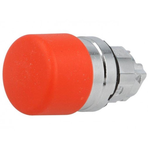 ZB4BC44; Switch: push-button; Stabl.pos: 1; 22mm; red; Illumin: none; IP66; SCHNEIDER ELECTRIC