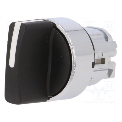 ZB4BD5; Switch: rotary; Stabl.pos: 1; 22mm; black; Illumin: none; IP66; Pos: 3; SCHNEIDER ELECTRIC