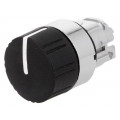 ZB4BD59; Switch: rotary; Stabl.pos: 1; 22mm; black; Illumin: none; IP66; Pos: 3; SCHNEIDER ELECTRIC