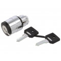 ZB4BG0; Switch: rotary with key; Stabl.pos: 3; 22mm; black; Illumin: none; SCHNEIDER ELECTRIC