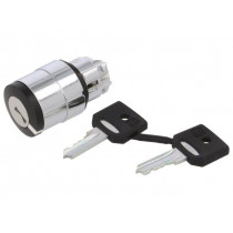 ZB4BG0; Switch: rotary with key; Stabl.pos: 3; 22mm; black; Illumin: none; SCHNEIDER ELECTRIC