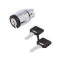 ZB4BG03; Switch: rotary with key; Stabl.pos: 3; 22mm; black; Illumin: none; SCHNEIDER ELECTRIC