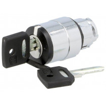 ZB4BG4; Switch: rotary with key; Stabl.pos: 2; 22mm; black; Illumin: none; SCHNEIDER ELECTRIC