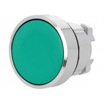 ZB4BH03; Switch: push-button; Stabl.pos: 2; 22mm; green; Illumin: none; IP66; SCHNEIDER ELECTRIC