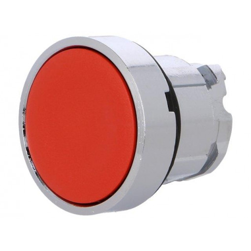 ZB4BH04; Switch: push-button; Stabl.pos: 2; 22mm; red; Illumin: none; IP66; SCHNEIDER ELECTRIC