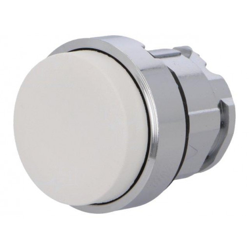 ZB4BL1; Switch: push-button; Stabl.pos: 1; 22mm; white; Illumin: none; IP66; SCHNEIDER ELECTRIC