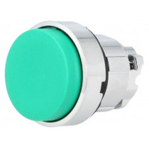 ZB4BL3; Switch: push-button; Stabl.pos: 1; 22mm; green; Illumin: none; IP66; SCHNEIDER ELECTRIC