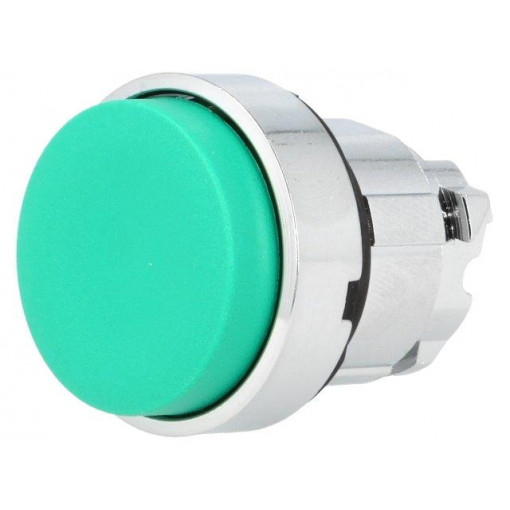 ZB4BL3; Switch: push-button; Stabl.pos: 1; 22mm; green; Illumin: none; IP66; SCHNEIDER ELECTRIC