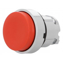 ZB4BL4; Switch: push-button; Stabl.pos: 1; 22mm; red; Illumin: none; IP66; SCHNEIDER ELECTRIC