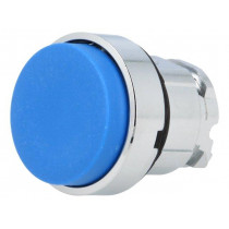 ZB4BL6; Switch: push-button; Stabl.pos: 1; 22mm; blue; Illumin: none; IP66; SCHNEIDER ELECTRIC