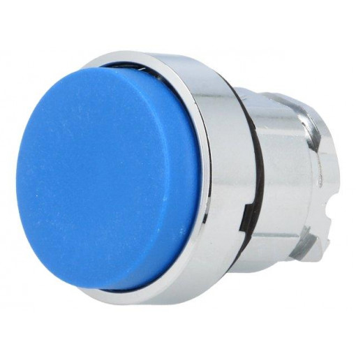 ZB4BL6; Switch: push-button; Stabl.pos: 1; 22mm; blue; Illumin: none; IP66; SCHNEIDER ELECTRIC