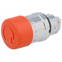 ZB4BS834; Switch: emergency stop; Stabl.pos: 2; 22mm; red; Illumin: none; IP66; SCHNEIDER ELECTRIC