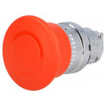ZB4BT84; Switch: emergency stop; Stabl.pos: 2; 22mm; red; Illumin: none; IP66; SCHNEIDER ELECTRIC