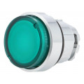 ZB4BW13; Switch: push-button; Stabl.pos: 1; 22mm; green; Illumin: ZBV6; IP66; SCHNEIDER ELECTRIC