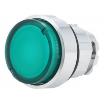 ZB4BW13; Switch: push-button; Stabl.pos: 1; 22mm; green; Illumin: ZBV6; IP66; SCHNEIDER ELECTRIC