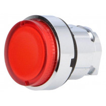 ZB4BW14; Switch: push-button; Stabl.pos: 1; 22mm; red; Illumin: ZBV6; IP66; SCHNEIDER ELECTRIC