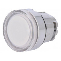 ZB4BW37; Switch: push-button; Stabl.pos: 1; 22mm; transparent; Illumin: ZBV6; SCHNEIDER ELECTRIC
