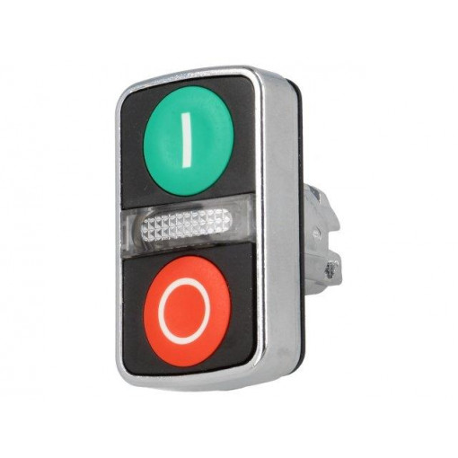 ZB4BW7A3741; Switch: double; Stabl.pos: 1; 22mm; green/red; IP66; Pos: 2; Ø22mm; SCHNEIDER ELECTRIC