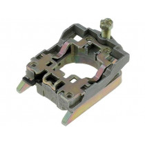 ZB4BZ009; Mounting unit; 22mm; Harmony XB4; front fixing; SCHNEIDER ELECTRIC