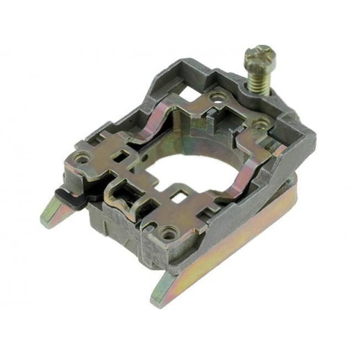 ZB4BZ009; Mounting unit; 22mm; Harmony XB4; front fixing; SCHNEIDER ELECTRIC