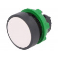 ZB5AA1; Switch: push-button; Stabl.pos: 1; 22mm; white; Illumin: none; IP66; SCHNEIDER ELECTRIC