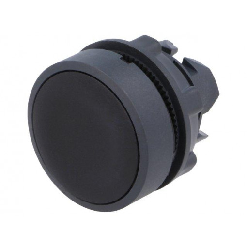 ZB5AA2; Switch: push-button; Stabl.pos: 1; 22mm; black; Illumin: none; IP66; SCHNEIDER ELECTRIC